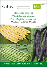 Sativa Mischung Stangenbohnentrio