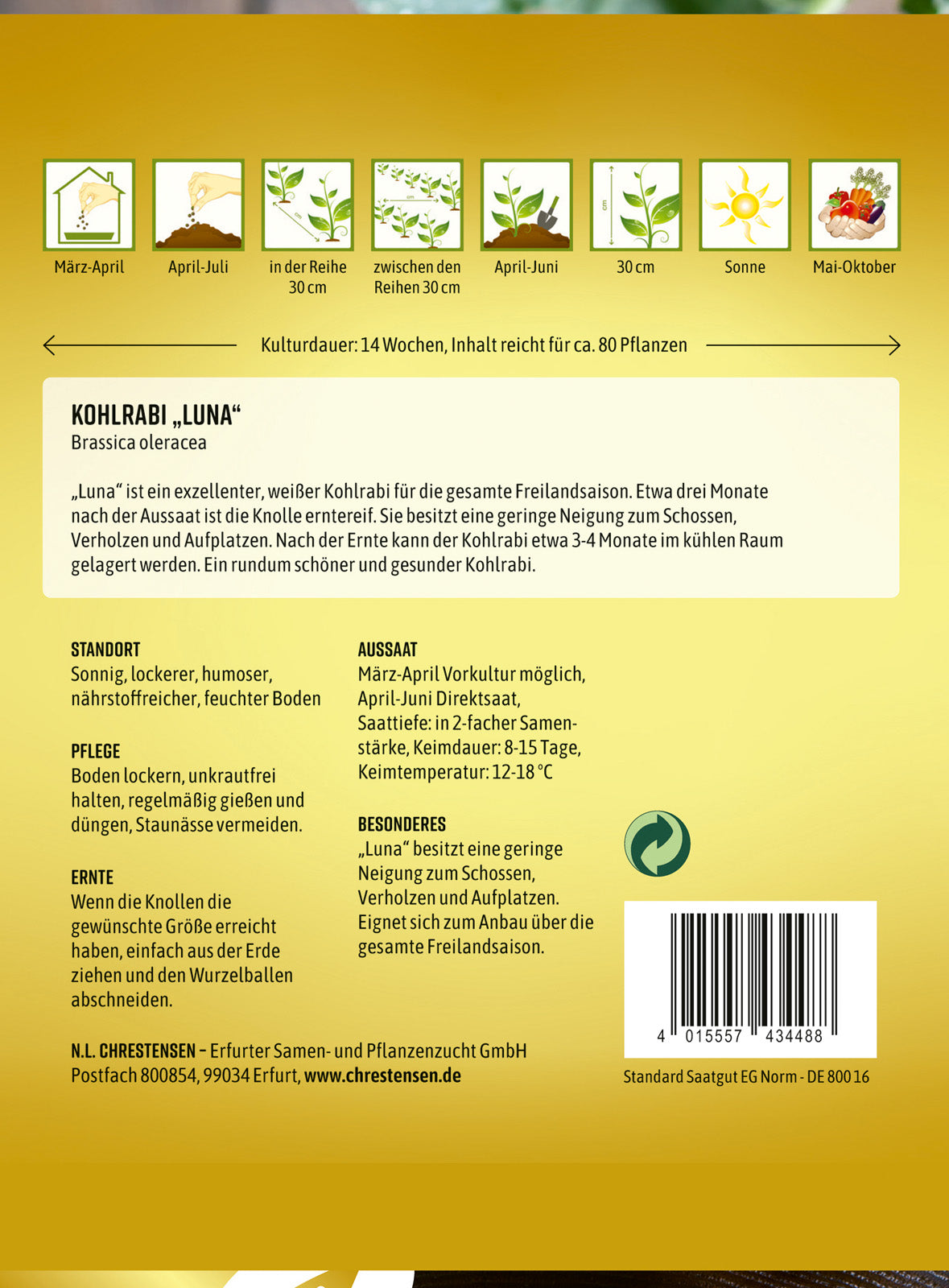 N.L. Chrestensen Kohlrabi Luna