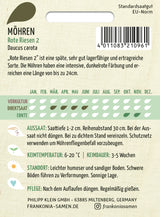 Frankonia Samen Möhren Rote Riesen 2