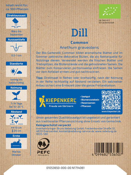 Kiepenkerl Dill Einjähriger