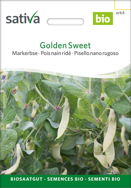 Sativa BIO Markerbse Golden Sweet