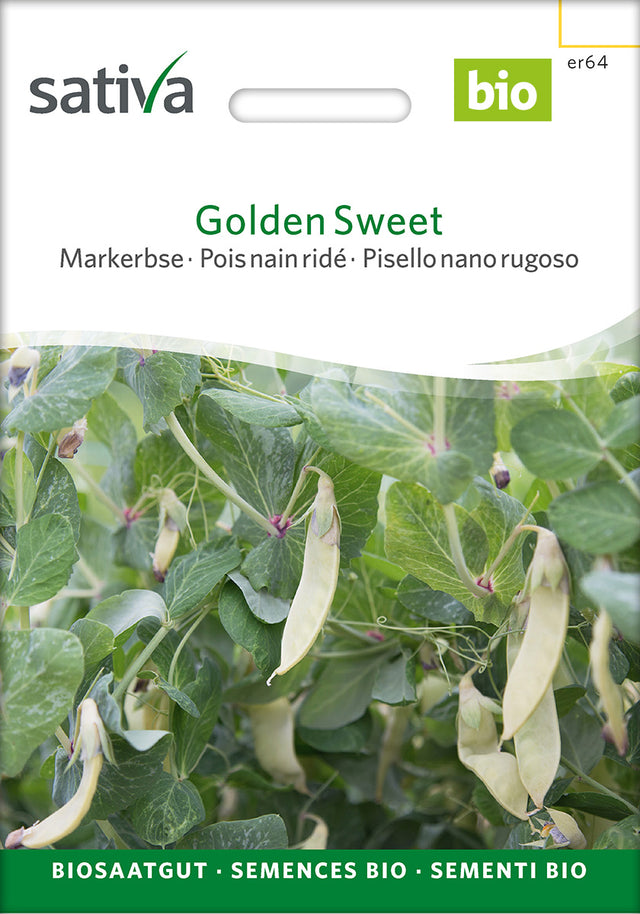 Sativa BIO Markerbse Golden Sweet