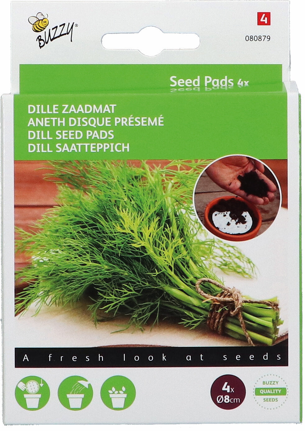 Buzzy Seeds Dill Saatscheibe