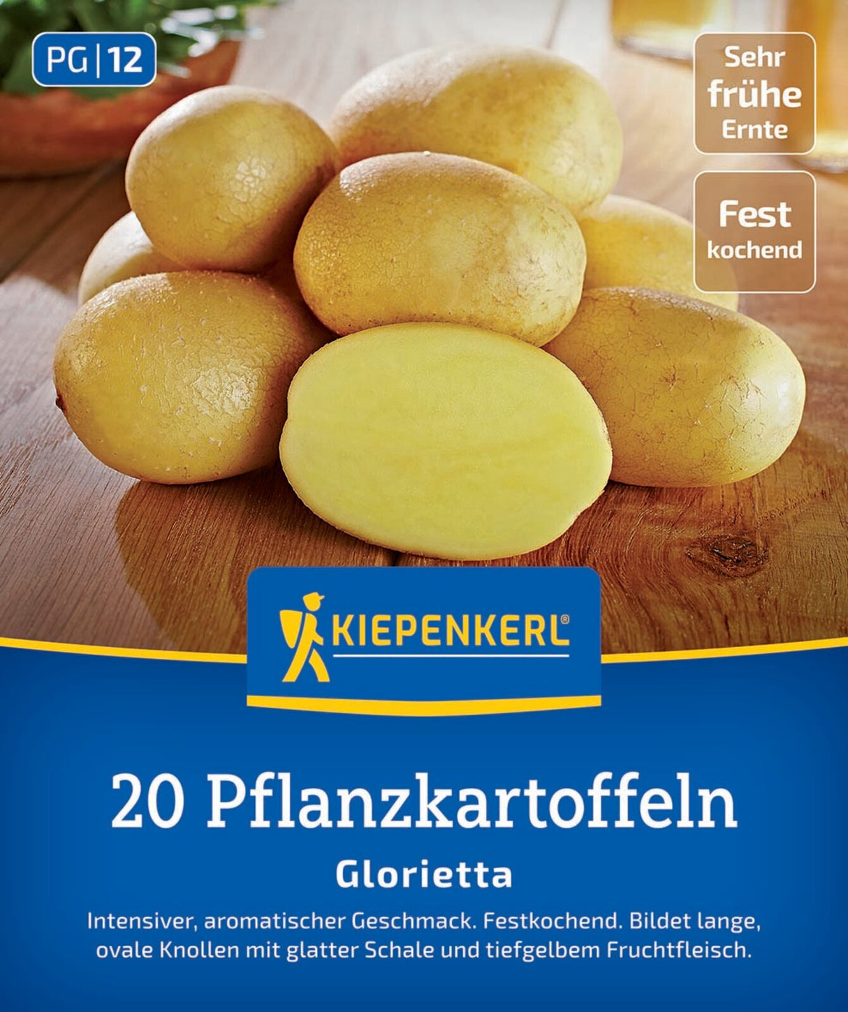 Kiepenkerl Pflanzkartoffel Glorietta 20 Stück