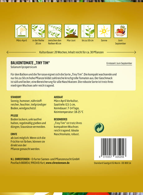 N.L. Chrestensen Balkontomate Tiny Tim