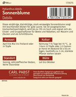 Pabst Keimkraft Sonnenblumen Debilis Mischung