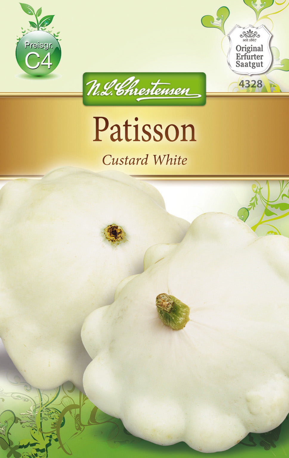 N.L. Chrestensen Zucchini Custard White