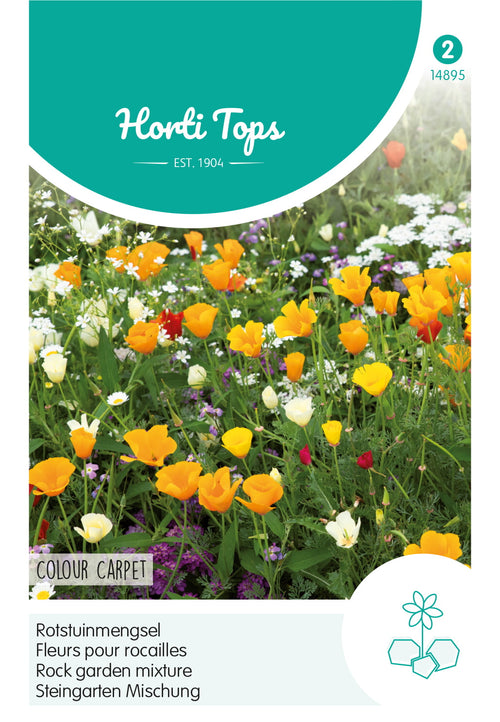 Horti Tops Steingartenpflanzen Einjährige Mischung