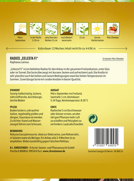 N.L. Chrestensen Radies Celesta F1