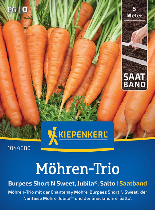 Kiepenkerl Möhren Burpees Short N Sweet, Jubila®, Salto Saatband
