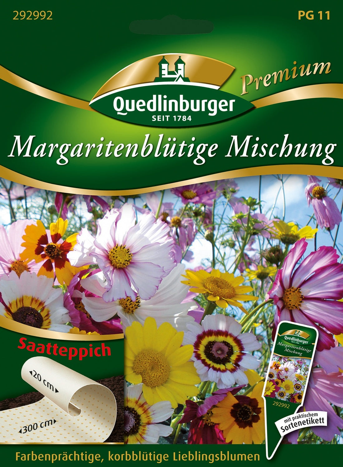Quedlinburger Margeritenblütige Mischung Saatteppich