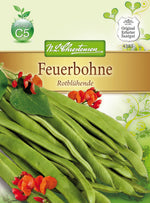 N.L. Chrestensen Prunkbohne Rotblühende