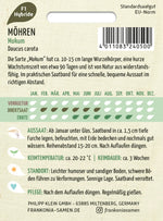 Frankonia Samen Möhren Mokum Saatband