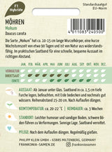 Frankonia Samen Möhren Mokum Saatband