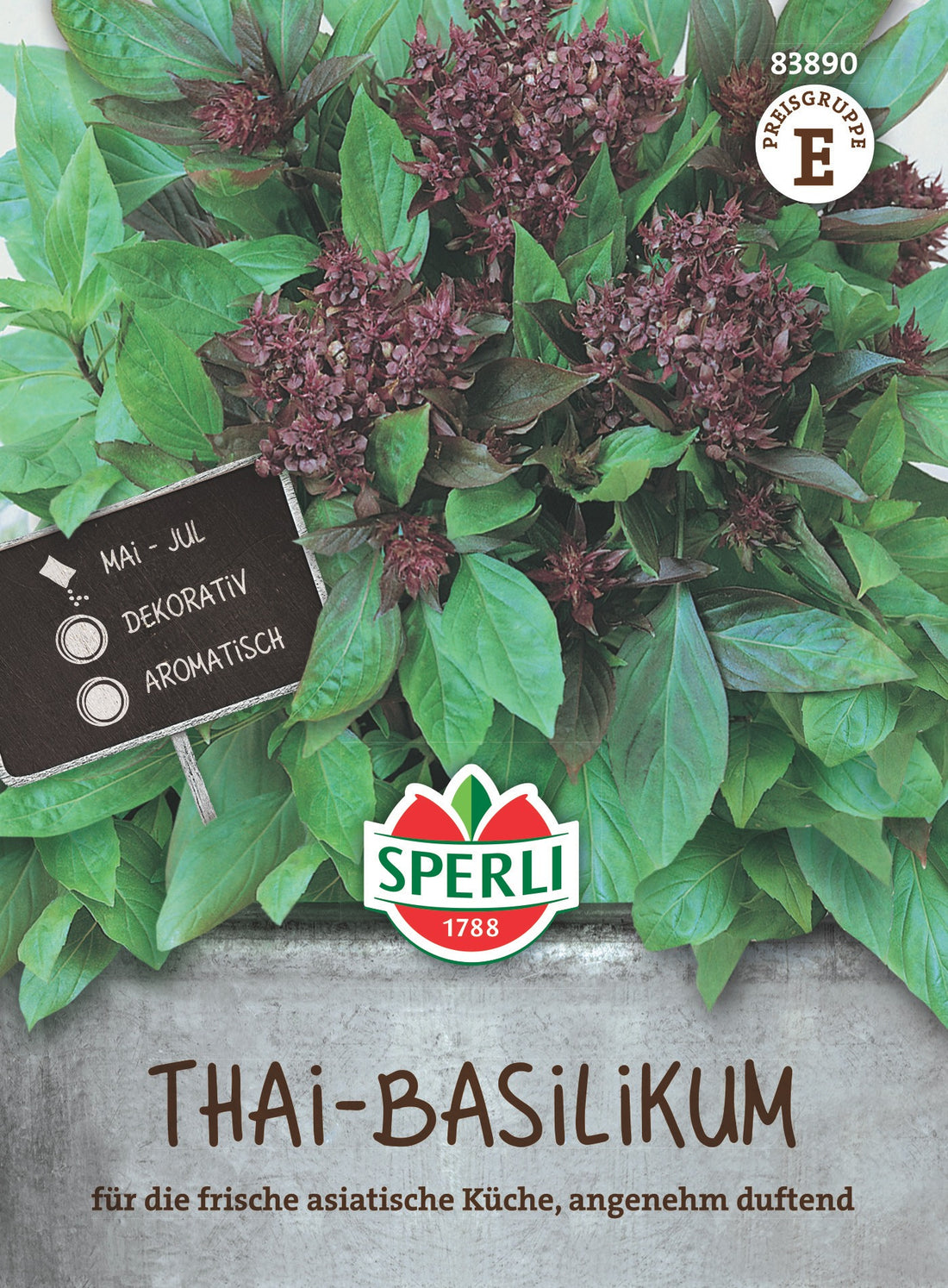SPERLI Basilikum Thai-Basilikum