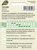 Frankonia Samen Zucchini Gold Rush