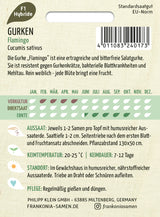 Frankonia Samen Salatgurken Flamingo