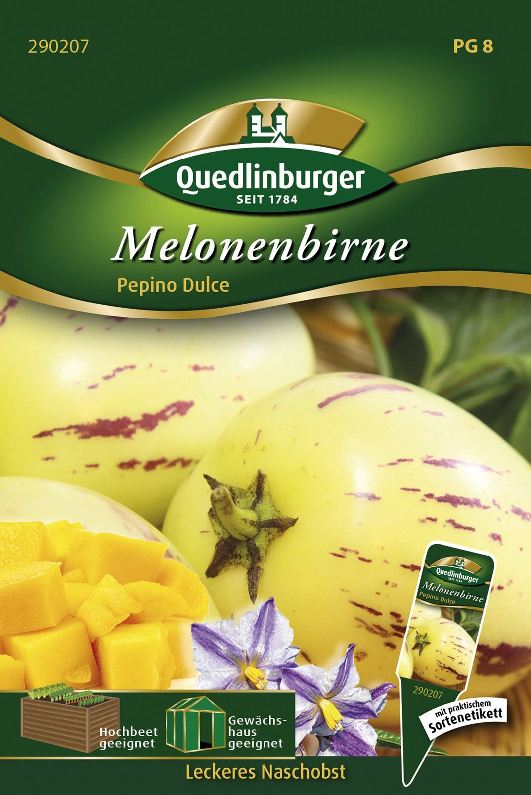 Quedlinburger Melonenbirne Pepino Dulce