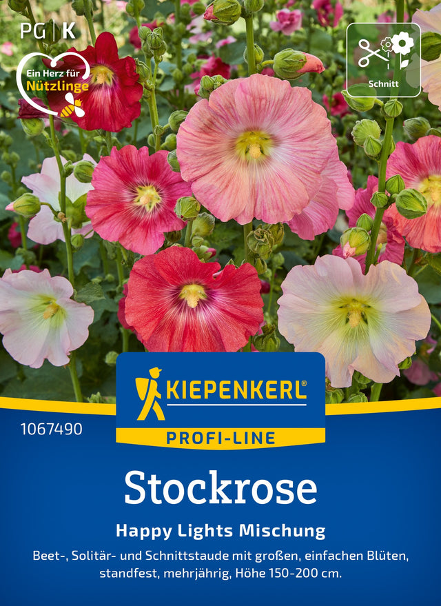Kiepenkerl Stockrosen Happy Lights Mischung