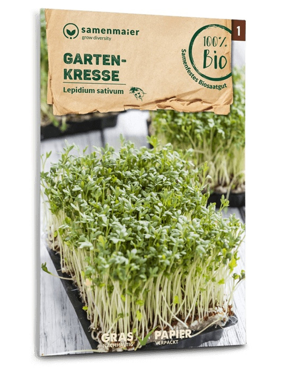 Samen Maier BIO Gartenkresse einjährig