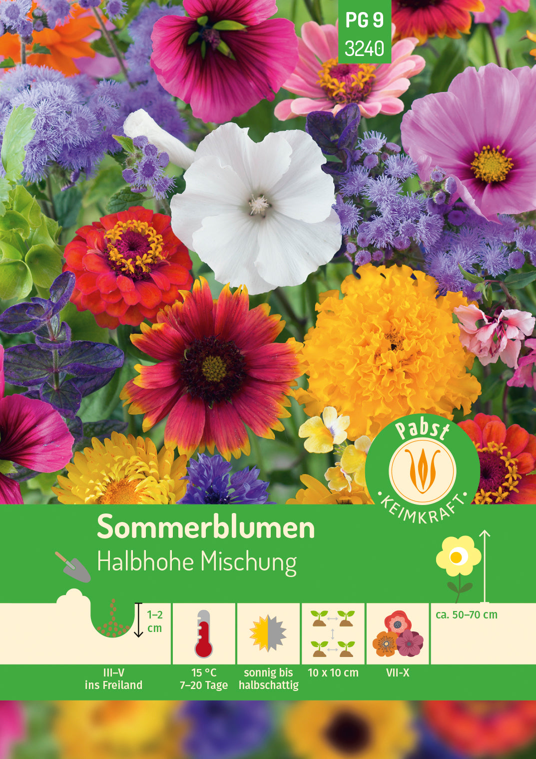 Pabst Keimkraft Blumen-Mischung Halbhohe Mischung einjährig