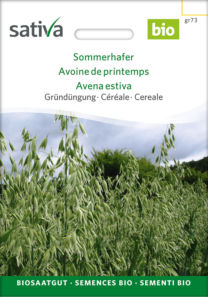 Sativa BIO Gründüngung Sommerhafer