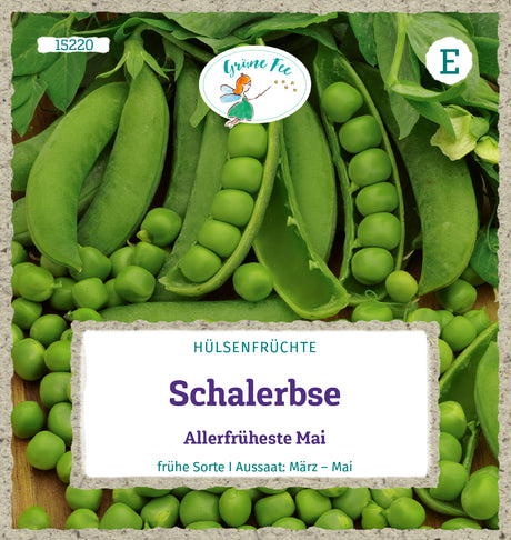 Grüne Fee Schalerbse Allerfrüheste Mai