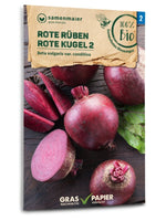 Samen Maier BIO Rote Rüben Rote Kugel 2