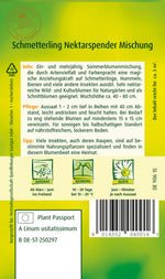 Quedlinburger Blumenmischung Schmetterling Nektarspender