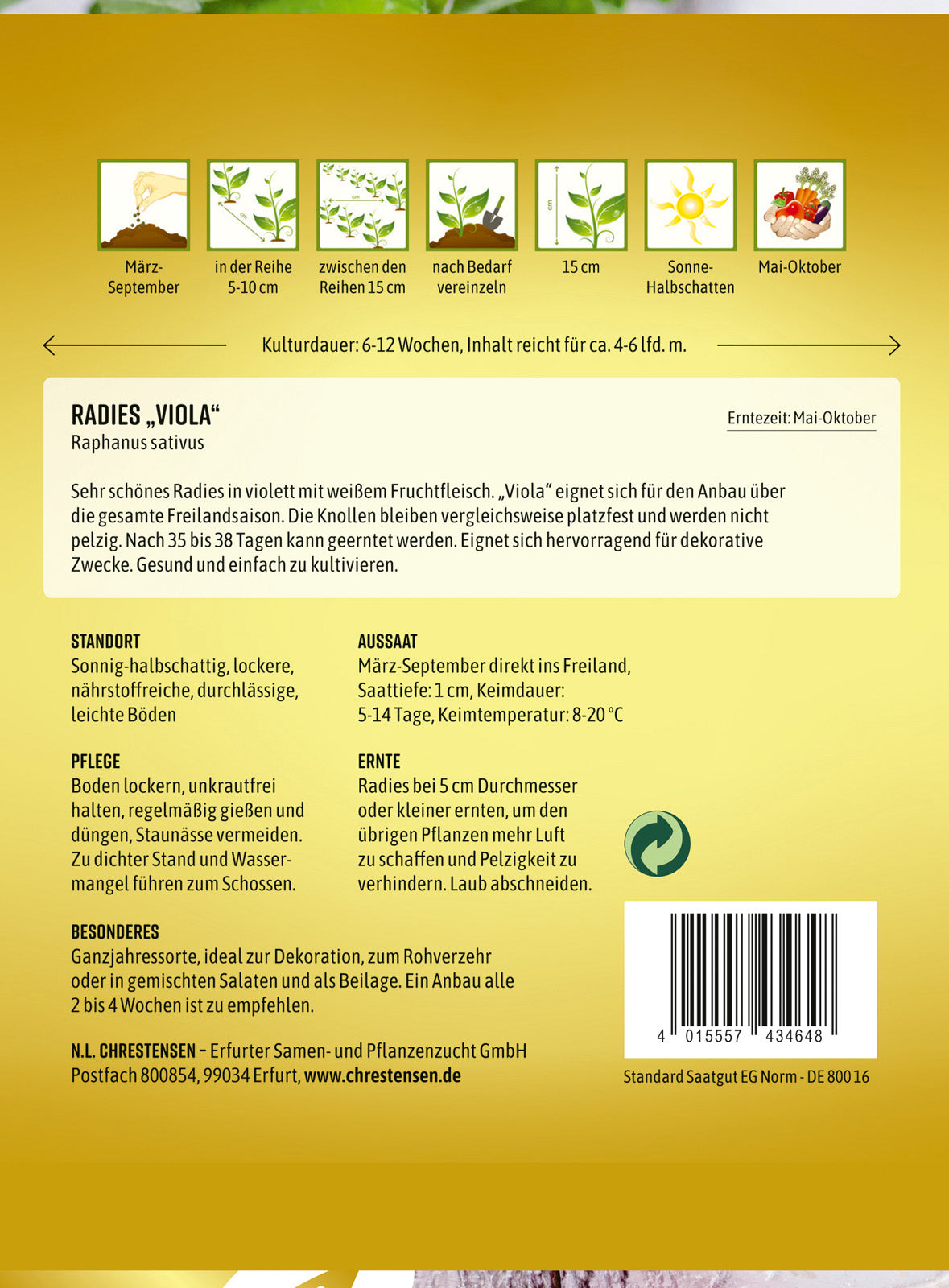 N.L. Chrestensen Radies Viola