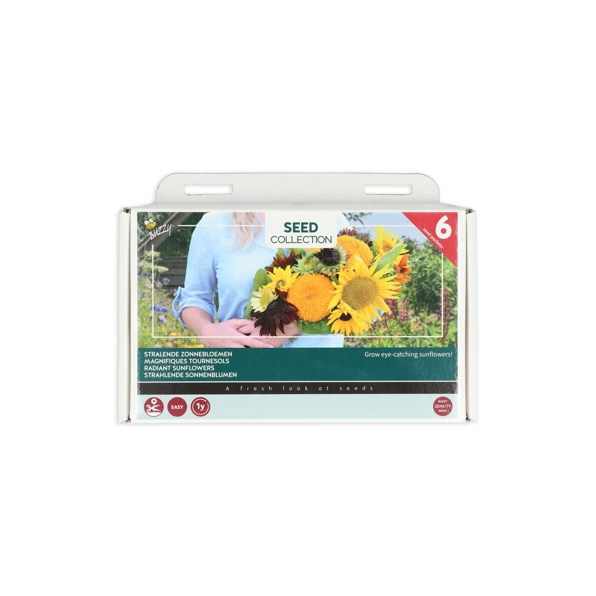 Buzzy Seeds Blumen-Mischung Strahlende Sonnenblumen