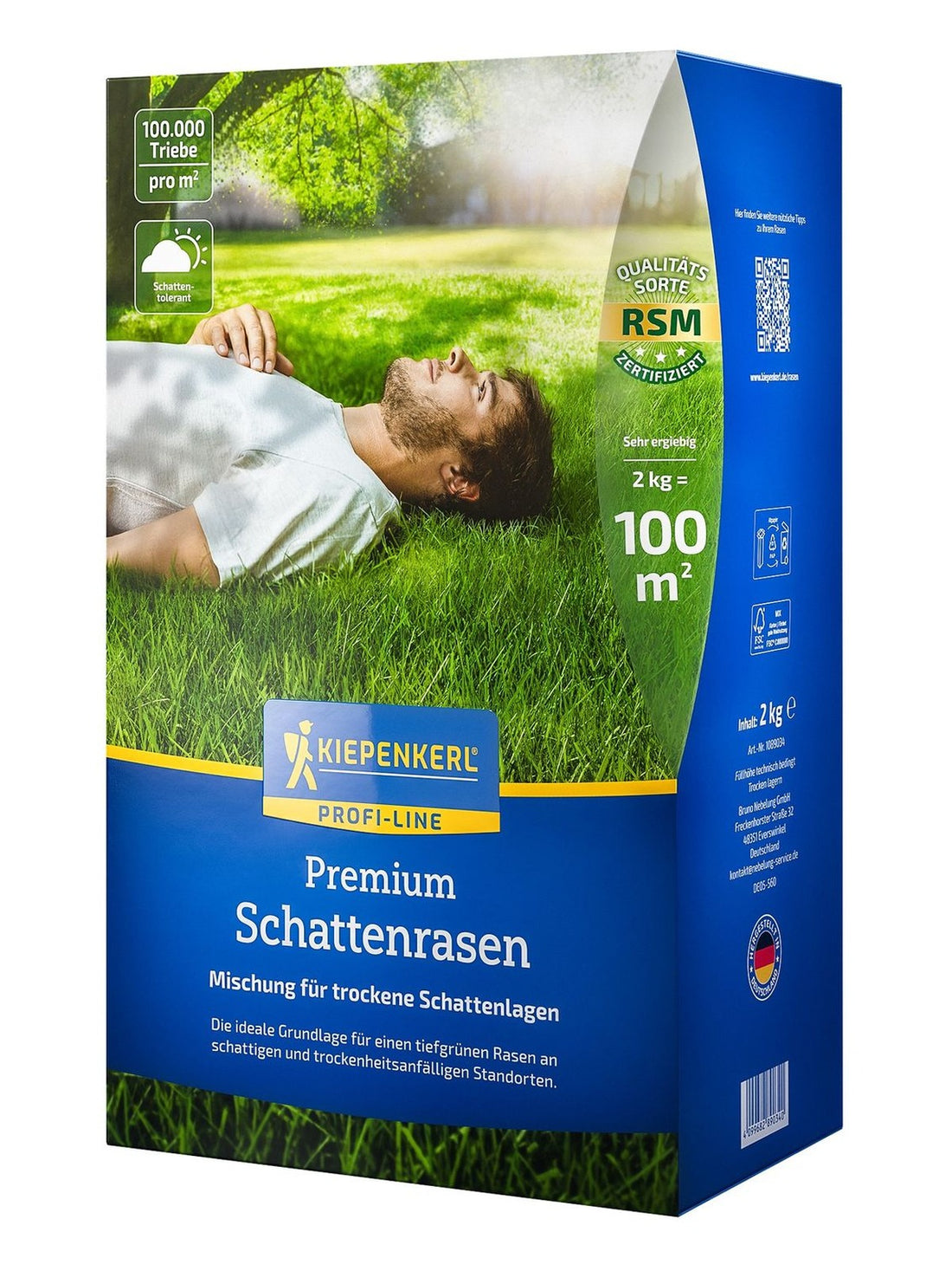 Kiepenkerl Rasen Schattenverträglich Royal, 2 kg Profi-Line