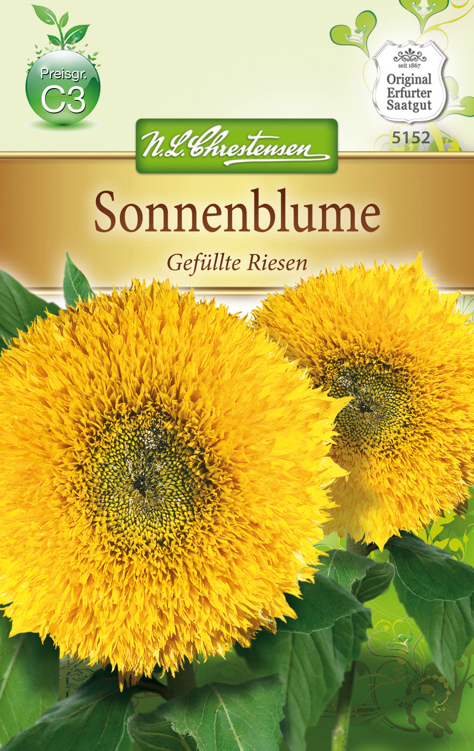N.L. Chrestensen Sonnenblumen Gefüllte Riesen