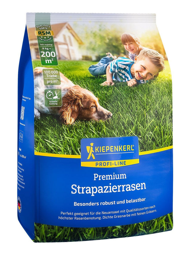 Kiepenkerl Rasen Active Strapazierfähiger, 4 kg Profi-Line