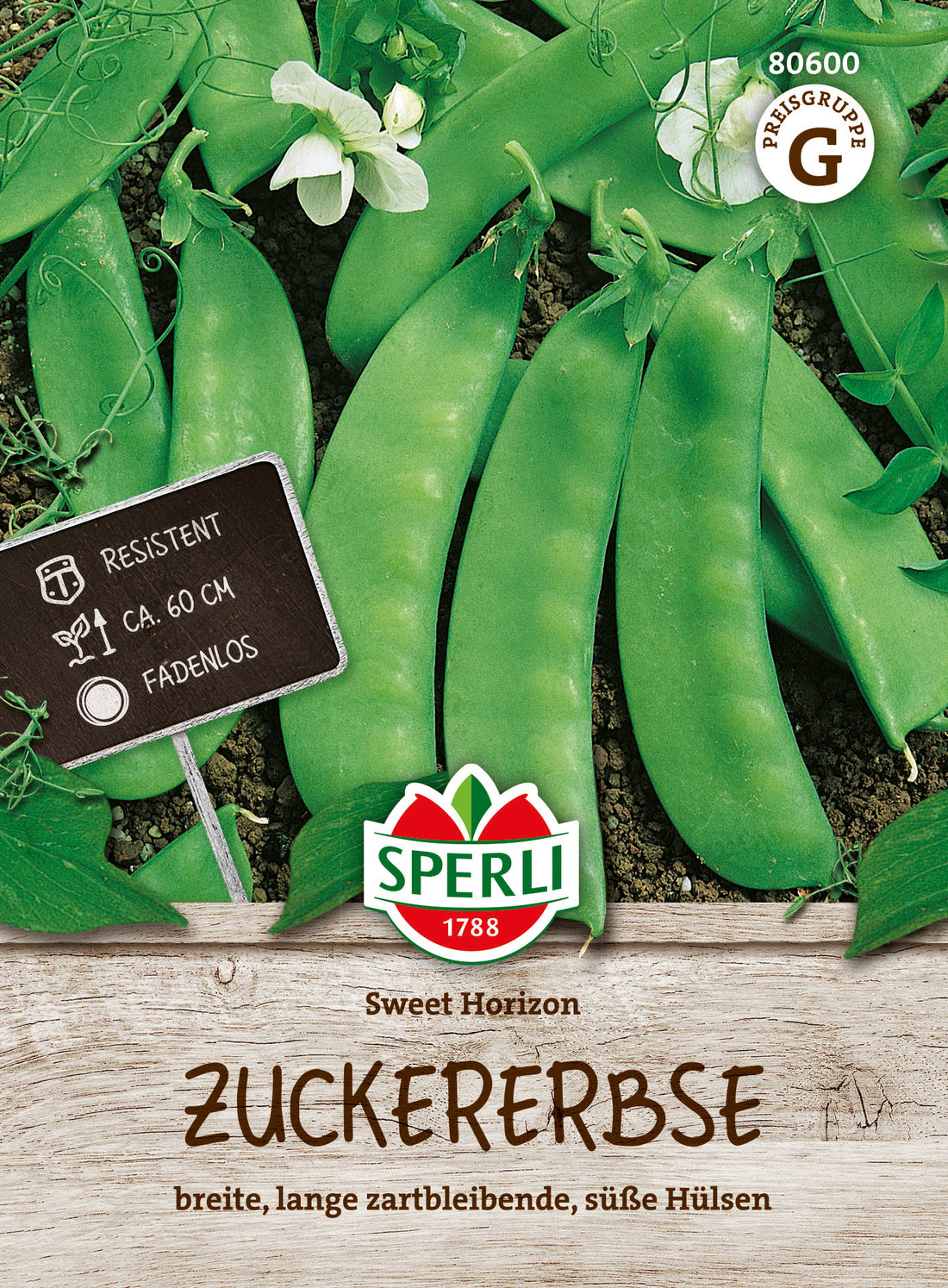SPERLI Zuckererbse Sweet Horizon