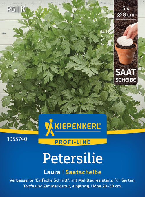 Kiepenkerl Petersilie Laura Saatscheibe
