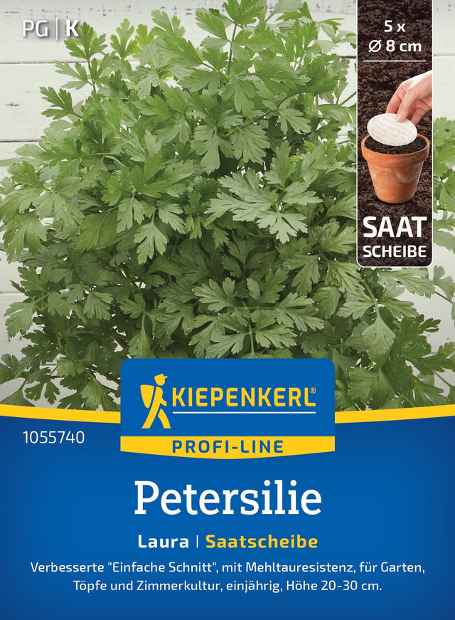 Kiepenkerl Petersilie Laura Saatscheibe
