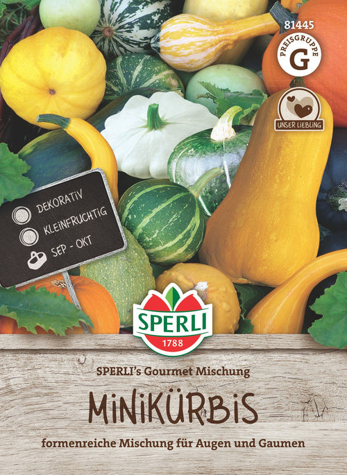SPERLI Minikürbis SPERLI's Gourmet Mischung