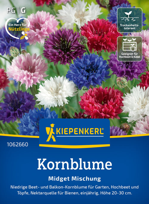 Kiepenkerl Kornblumen Midget Mischung