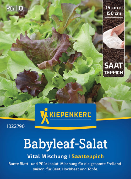 Kiepenkerl Pflück- & Schnittsalat Vital Mischung Saatteppich
