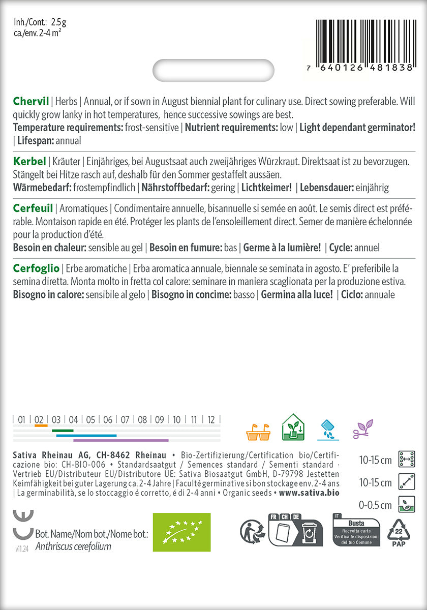Sativa Kerbel