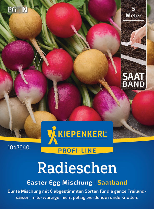 Kiepenkerl Radieschen Easter Egg Mischung Saatband