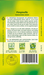 Quedlinburger Pimpinelle  Kleiner Wiesenknopf mehrjährig