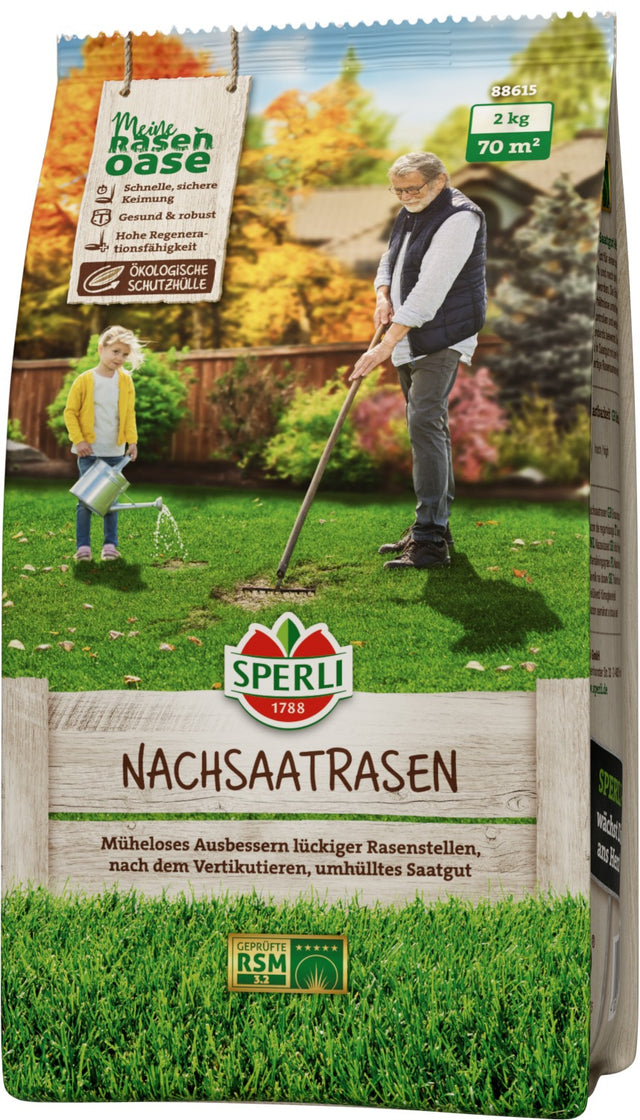 SPERLI Nachsaatrasen Nachsaatrasen RSM 3.2 Umhüllt 2 kg