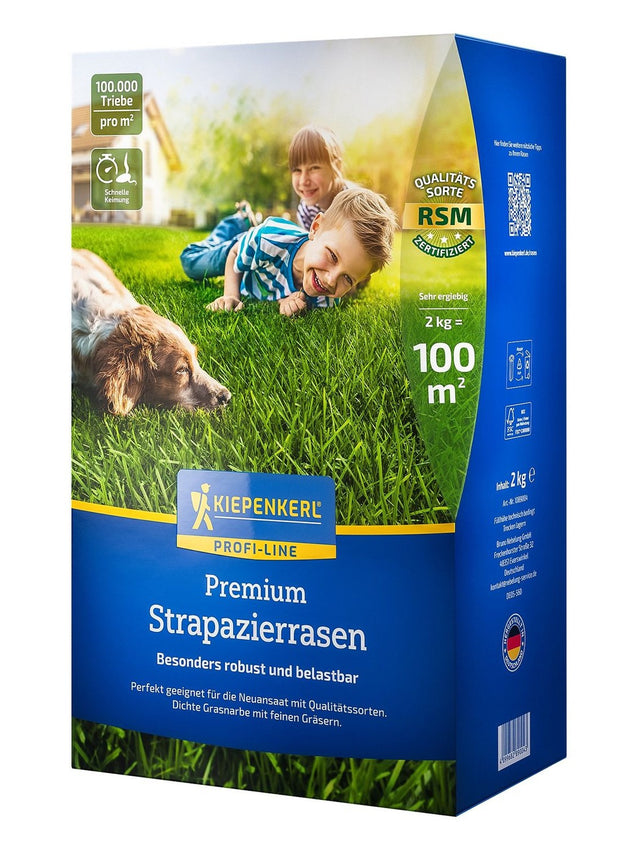 Kiepenkerl Rasen Active Strapazierfähiger, 2 kg Profi-Line