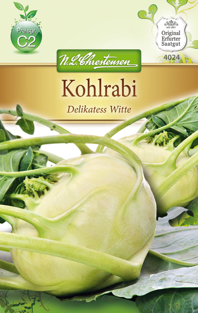 N.L. Chrestensen Kohlrabi Delikateß weißer