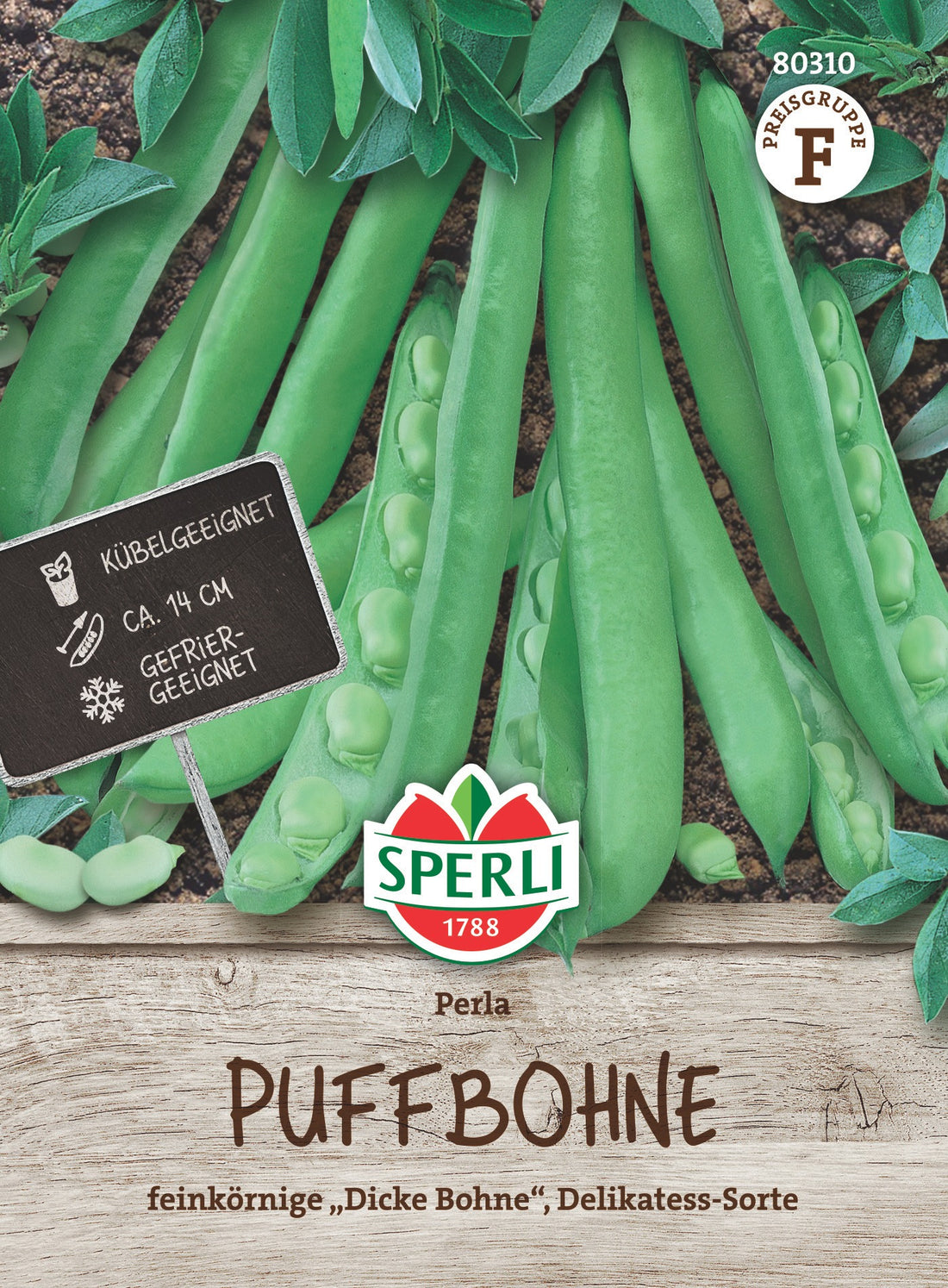 SPERLI Puffbohne Perla