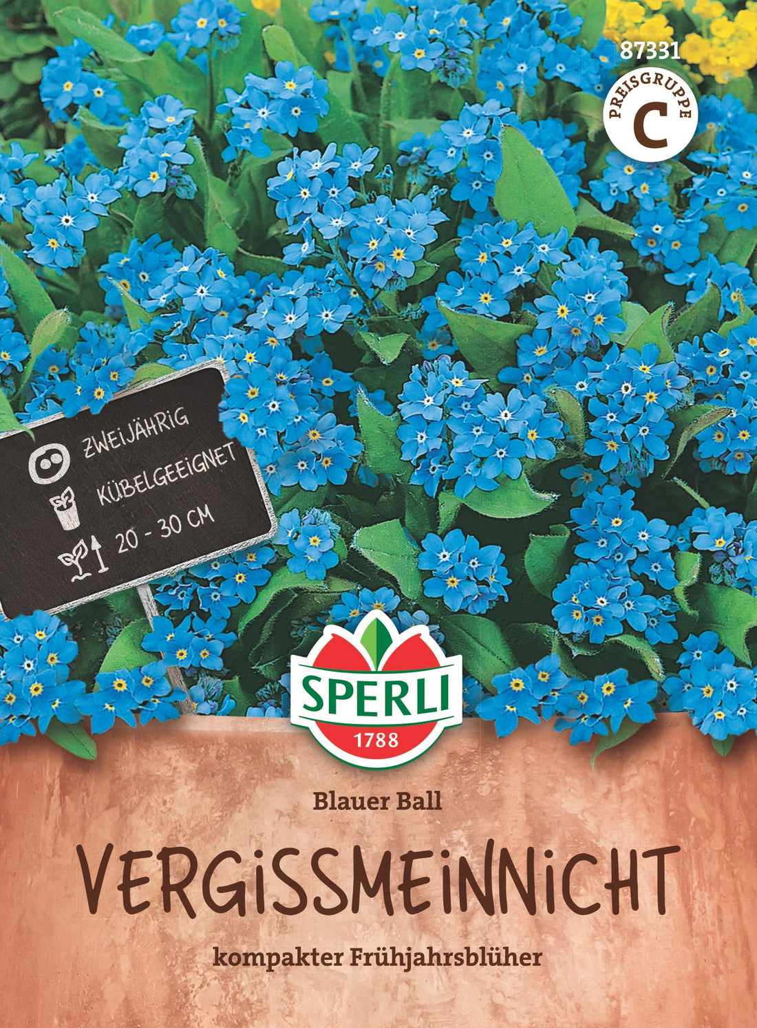 SPERLI Vergissmeinnicht Blauer Ball