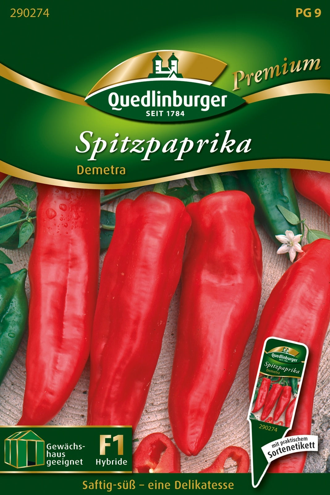 Quedlinburger Spitzpaprika Demetra