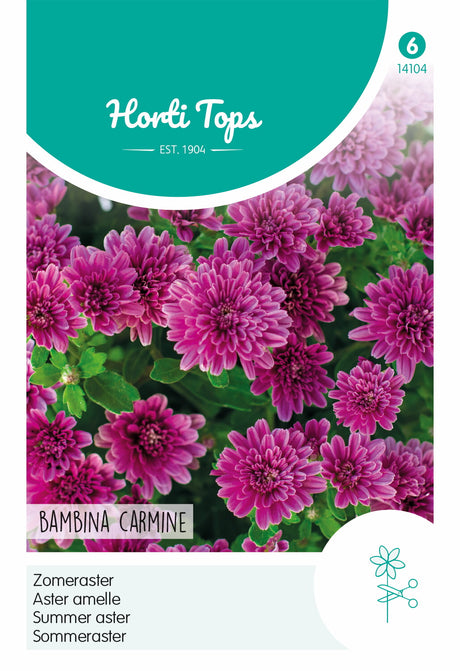 Horti Tops Sommeraster Bambina Carmine